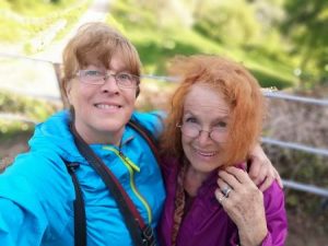 Mit Marlies bei einem Ausflug