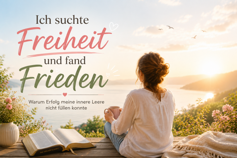 Ich suchte Freiheit und fand Frieden