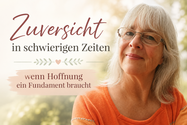 Zuversicht in schwierigen Zeiten